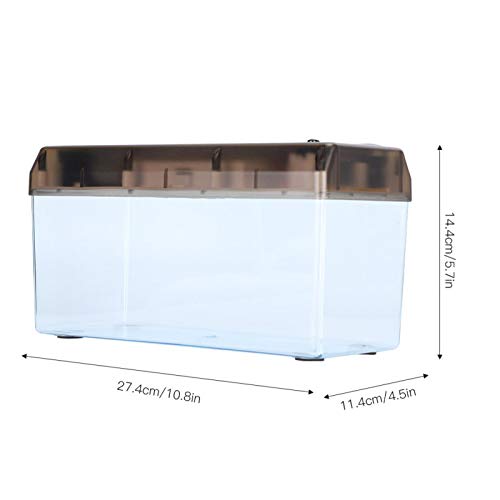 KUIDAMOS 2 Sheets Capacity Strip-Cut Paper Mini Cross Paper and Credit Card Shredder Non-Slip Silicone Pad USB for Small Home Office Use