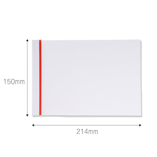 SlideNote SN3SA5Y-W Sliding Notebook, A5 Horizontal, White, PageBase, New Sensation Binder, 360° Expandable, Made in Japan, One Touch, Punchless, Holds 30 Sheets of Copy Paper, Portable