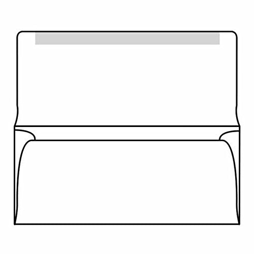 #6-1/4 Collection/Remittance Envelopes, 3-1/2" x 6-1/4" 24# Recycled White, Open Side, Flaps Extended (Box of 500)