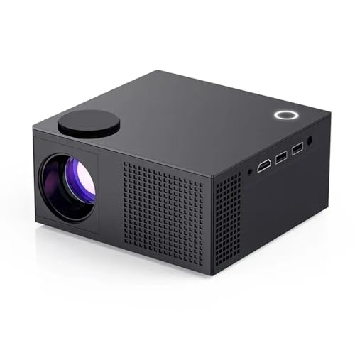 GVRMLDF Projector 4K 1080P BT 5000Lumens LED for Home Theater Video Portable Outdoor