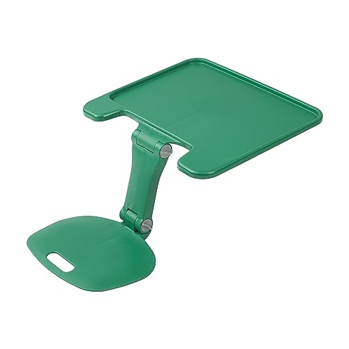 ECR4Kids The Surf Folding Portable Lap Desk, Large, Flexible Seating, Green