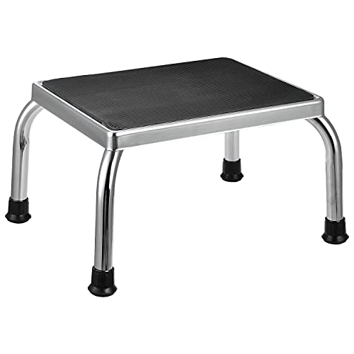 Global Industrial Medical Step Stool with Non-Skid Rubber Footstool