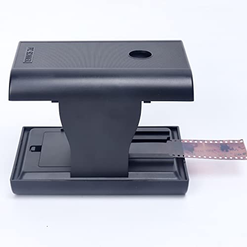 Mobile Film Scanner, Smartphone Film Negative Slide Scanner, Novelty Folding Scanner Support Smartphone System, Support 35mm 135mm Films Slides, for Old Slides to JPG