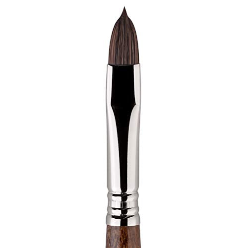 Escoda Versatil 1541 Series Artist Watercolor and Acrylic Paint Brush, Short Handle, Filbert, Size 24