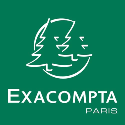 Exacompta A4 Prem'Touch PVC Lever Arch Files, 70 mm Spine, 2 Rings, Assorted Vivid Colours, Pack of 10