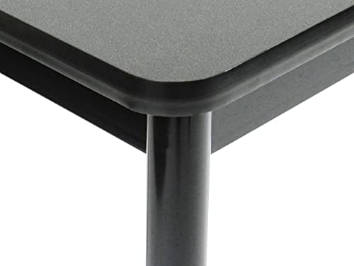 Correll Rectangular Laminate Lab Table with Gray Granite Finish LT3048TF-15