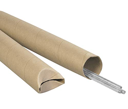BOX USA Mailing Tubes 3x24 24-Pk for Shipping & Packing