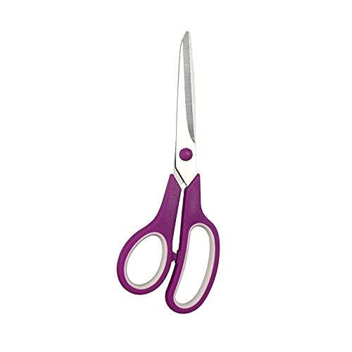 DSWMY Craft Scissors, Craft Scissors with Comfort Grip Handle Stainless Steel Tailor Embroidery for Leather Fabric DIY Sewing Tools