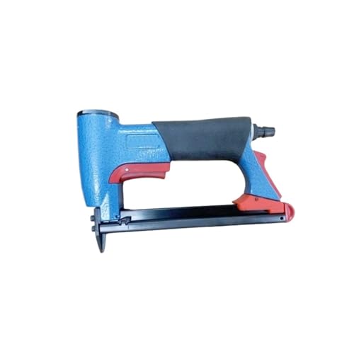 LPXDS Pneumatic Staple Gun,Oil-Free Pneumatic Staple Gun Pneumatic Stapler for 80 Series Staple 8016, Blue