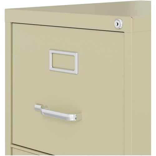 Scranton & Co 2 Drawer and 4 Drawer Letter File Cabinet Set in Putty