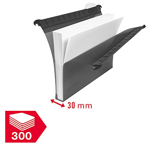 Rexel Multifile Extra 2102574 Pack of 10 Suspension Files 30mm/200 Sheets Assorted Colours Polypropylene (Assorted) Foolcap Not A4