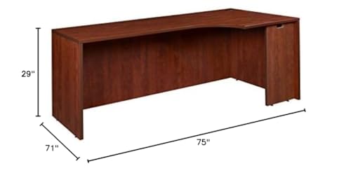 Regency Credenza Shell Legacy Right Corner 71" Cherry