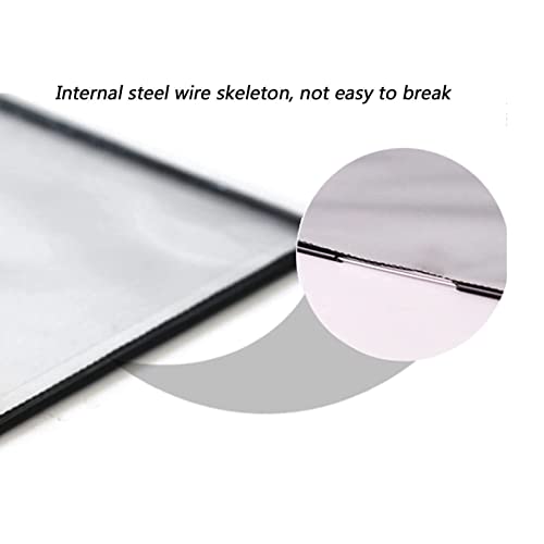 Flip File Organizer For Desk, Wall-Mounted Flip File Holder - Desk Reference Organizer, Wall Mount Reference Organizer, 20Page, A4 Letter-Size For Office, Workshop, Restaurant, A4 Document,G-20Page