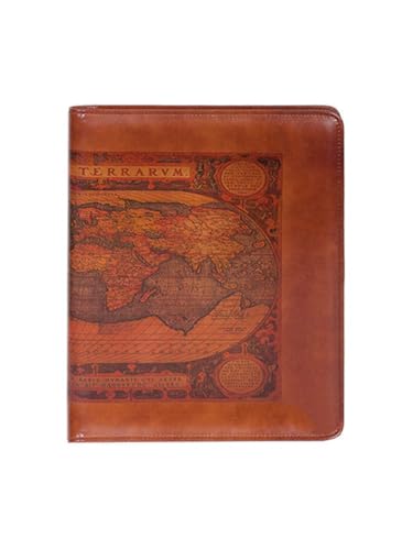 Scully Women's 5012 Old Atlas/Pony Leather Padfolio (Cognac)
