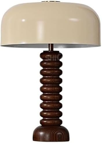 ROPCVAX Standing Lamps Floor Lamp with Table, Mid-Century Modern Nightstand USB Charging Port and Drum Shade, Side