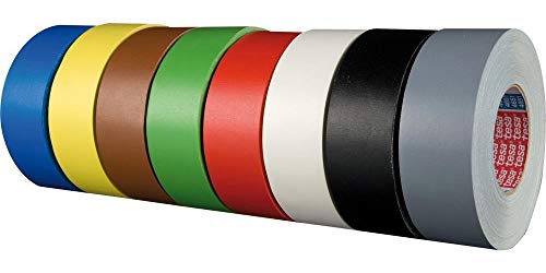 Tesa cloth tape 25 mm X 50 m Black 4651 Black 50Mx25 mm