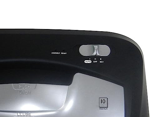 Q-Connect Cross Cut Paper Shredder Q10CC2, Black