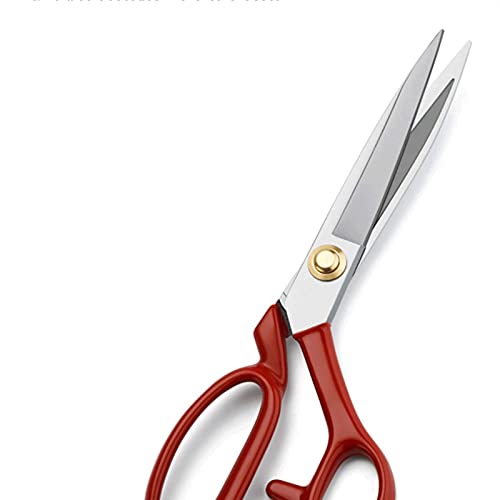 DSWMY Craft Scissors, Professional Fabric Scissors 10 Inch Heavy Duty Tailor Shears for Leather Sewing and Tailoring Industrial Strength Steel