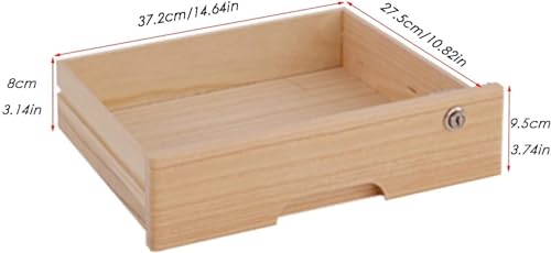 Drawer Organizers Desktop Storage Box With Drawers, Desktop Storage Box With Lockable Drawers, Office Supplies A4 Receipt File Organizer(Size:3 drawer,Color:A)