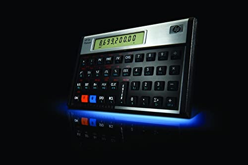 HP 12C Platinum Financial Calculator, 130+ Functions, RPN, Undo Key