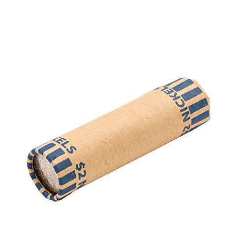 Pre-Formed Nickel Coin Wrappers (Bundle of 1,000)