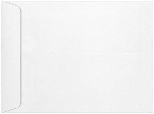 LUXPaper 9 x 12 Open End Envelopes | Income Tax Return | Bright White | 24lb. Text | 1,000 Qty