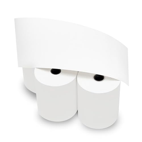 (100 Rolls) 3 1/8 x 230 Thermal Paper (80mm x 70m) premium tape for Square POS System, Register Thermal Receipt Paper Rolls for TM-T88III, TM-T88IV, TM-T88V, TSP100, CT-S300, CT-S2000 By POA