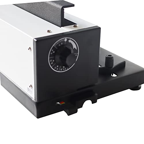 INTSUPERMAI Wire Coil 34 Holes Punching Binding Machine Binder Puncher with All Steel Structure 120 Pages / 20Lb(80g) Paper Binding Capacity 3:1 Punching Binding Machine