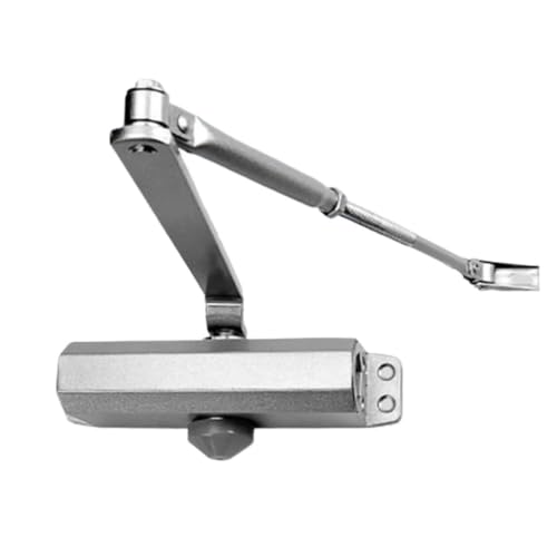 1pcs Adjustable Door Stopper Metal Closing Equipment Concealed Spring Buffer Closer(Door Weight 45-85KG)