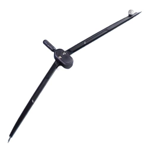 Stationery Alloy Compass Matte Black