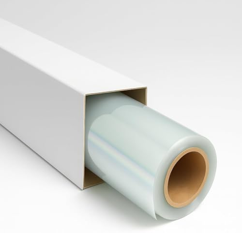 Clear Dry Erase Film, Large, 50" Wide x 150' Long, Peel & Stick, 3 mil, Whiteboard, Walls & Furniture, Smooth Finish, Dry & Wet Erase, Strata Films