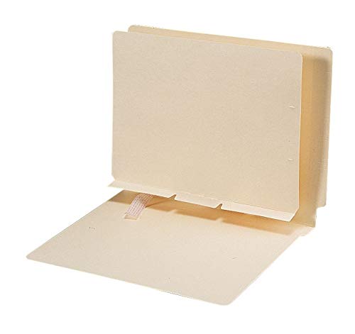 Smead Self-Adhesive Folder Divider, Side Flap Style, Letter Size, Manila, 100 per Box (68021)