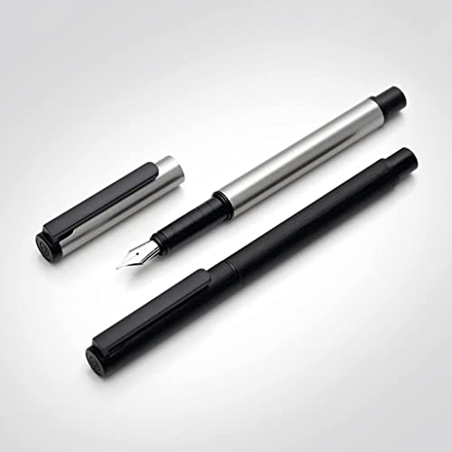 USZWBY Luxury Fountain Pen Fine Nib Nice Pens Writing Pen Handmade Premium Metal Pen Gift Set for Men and Women Calligraphy Pen