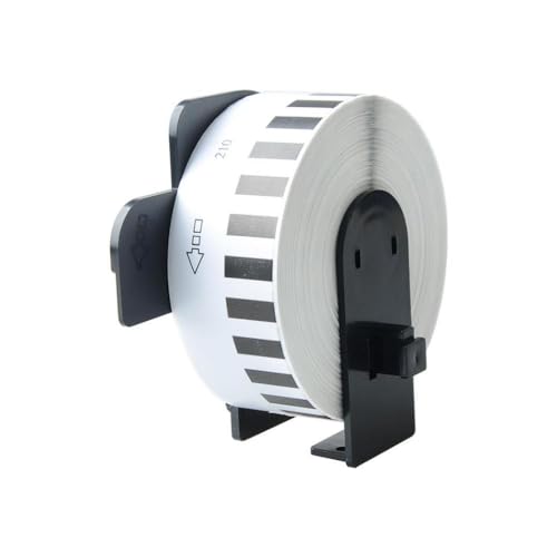 Thermal Label Rolls 6 Rolls DK 22210 DK 2210 29mm X 30. 48m Continuous Label Compatible with QL Printer
