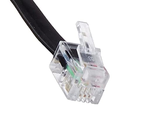 Plantronics U10P-S Headset Cable, coil cord to QD modular plug