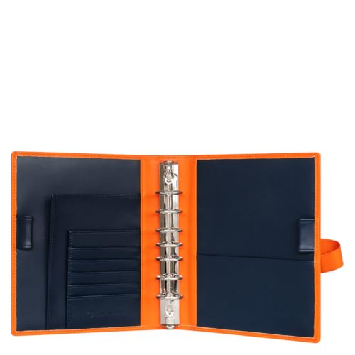 FranklinCovey - Lana Ring-Bound Binder for FranklinCovey Planners | Simulated Leather - Snap Binder (Classic, Navy)