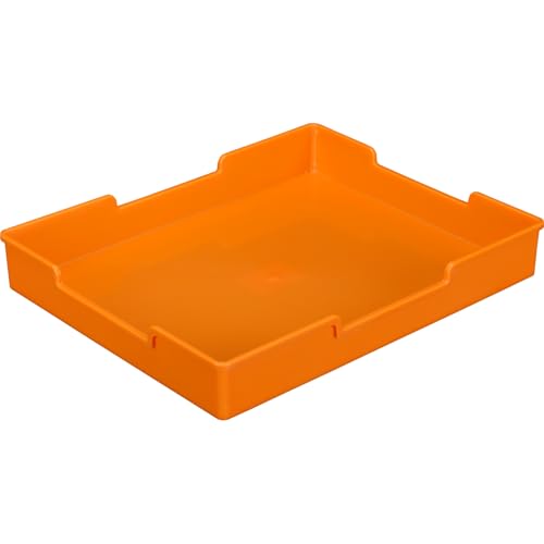 Really Good Stuff Oak 6-Slot Mail Center with Trays Single Color, 6 Trays