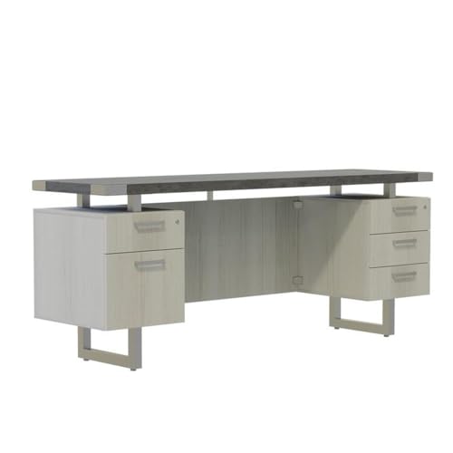Safco Mirella Free Standing Credenza BBB-BF in Stone Gray