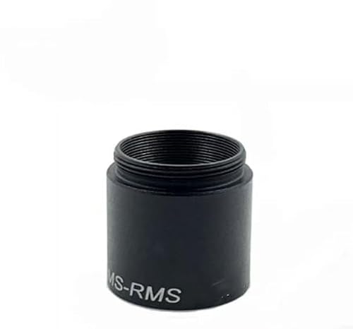Microscope Objective RMS teleconverter Adapter Accessories Confocal Extension Ring Adapter, Suitable for Microscope RMS objectives(7mm)