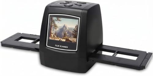 35mm Slide Scanner, Converts 135 Film Negative & Slides with 2.4” Screen