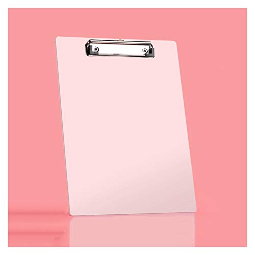 Document Bag 50 Pack Plastic Clipboards Can Hold A4 Paper Folders with Hanging Holes Writing Board Folders Resume/Document Organizer（Blue/White） Document Holder (Color : Gold)