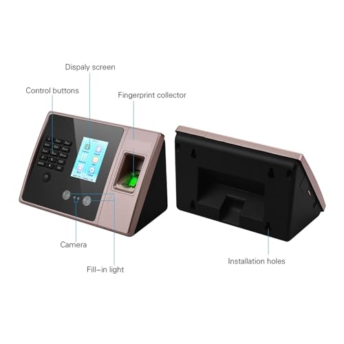 Time Clocks, Electronic Attendance Registration Device With Fingerprint