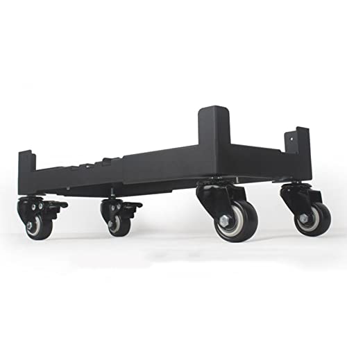 ZCSO Desktop Pc Tower Computer Host Stand with Wheels Under Home Office Desk, Home Computer Tower Stand, Computer Tower Cart, CPU Rolling Stand PC Stand Base(Small)