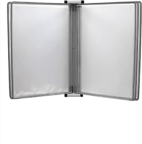 Folders, A4 Wall Mounted Document Holder, Magnetic File(Gray)