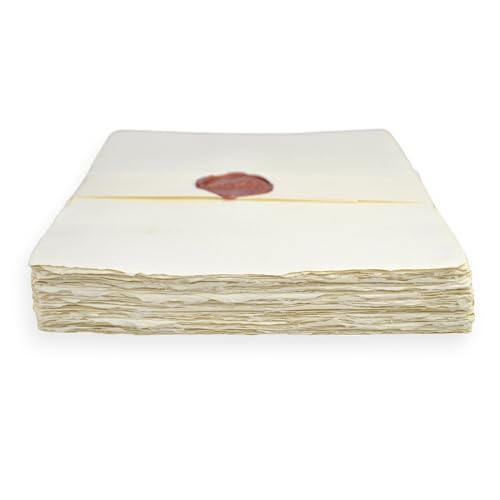 Kathmandu Valley Co. 100% Cotton Off-White Printer Paper 8.5x11, 100 Sheets