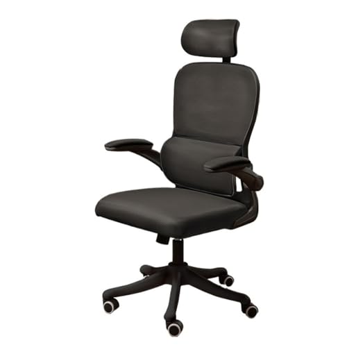 Ergonomic Office Chair Desk Chair with Lumbar Support, Headrest and Armrest Office Chair ﻿(Black)