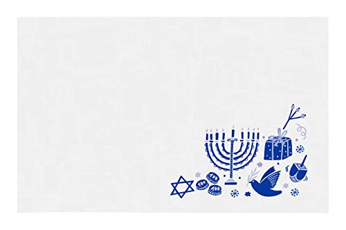 LUXPaper #1 Coin Envelopes - Small Envelopes for Cash, Gift Cards, Collectables - 80lb. White, Size: 2 1/4 x 3 1/2, 1,000 Pack - 1CO-HANUKKAH-1M