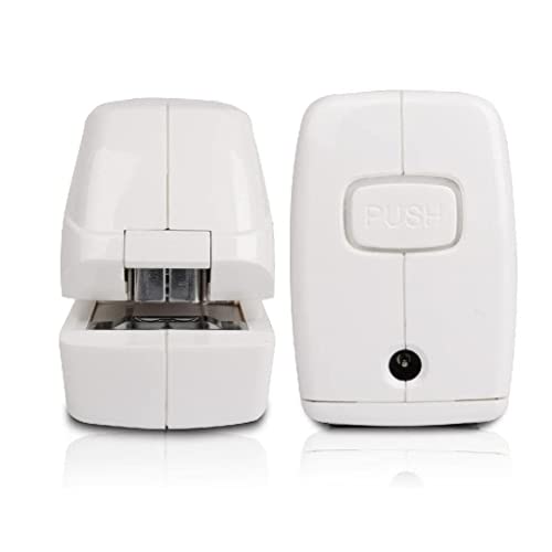 GTTBL 20 Sheets Small Staplers Electric Office Desk Staplers Home School Supplies Stationery Desktop Stapler