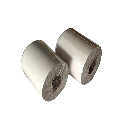CYTTR Thermal Transfer Ribbon - White Premium Resin Printer Ribbon - 1 Roll (4.33" x 984') 110mm*300m 1"Core Ink Out for Zebra Sato Datamax Tsc Tec Printer