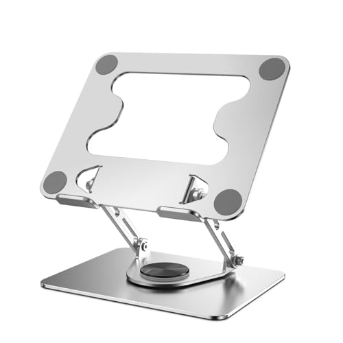 VCDUXMQLK Laptop Stand All-Aluminum Fan Cooling Folding Lifting Computer Aluminum Alloy